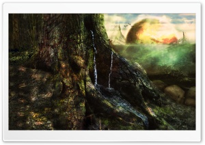 Tree Of Worlds Ultra HD Wallpaper for 4K UHD Widescreen desktop, tablet & smartphone