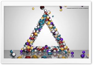 Triangle Balls Ultra HD Wallpaper for 4K UHD Widescreen desktop, tablet & smartphone