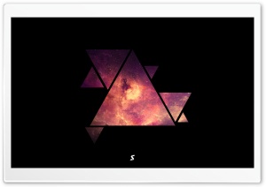 Triangle Galaxy Ultra HD Wallpaper for 4K UHD Widescreen desktop, tablet & smartphone
