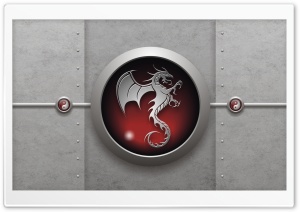 Tribal Dragon Red Ultra HD Wallpaper for 4K UHD Widescreen desktop, tablet & smartphone