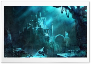 Trine 2   Underwater Castle Ultra HD Wallpaper for 4K UHD Widescreen desktop, tablet & smartphone