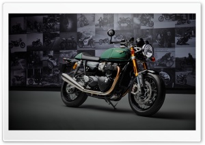 Triumph Thruxton Motorcycle Ultra HD Wallpaper for 4K UHD Widescreen desktop, tablet & smartphone