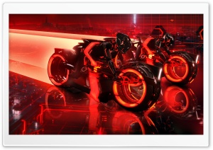 Tron Ares Bike Sci-fi 4K UHD Wallpaper for Widescreen and UltraWide Desktop, UltraHD TV, Smartphone, Tablet