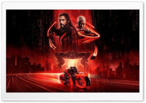 Tron Ares Movie, Ares and Athena 4K UHD Wallpaper for Widescreen and UltraWide Desktop, UltraHD TV, Smartphone, Tablet