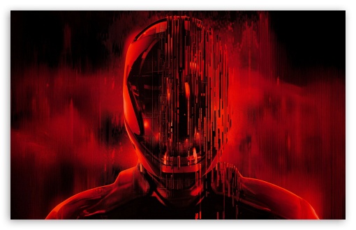 Tron Ares Red Glitch Helmet UltraHD Wallpaper for UHD 16:9 ; HD 16:9 ; UltraWide 21:9 24:10 ; Widescreen 16:10 5:3 ; Fullscreen 4:3 5:4 3:2 ; Tablet 1:1 ; Mobile 9:16 10:16 2:3 3:5 3:4 ;