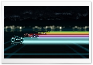 Tron Bikes Ultra HD Wallpaper for 4K UHD Widescreen desktop, tablet & smartphone