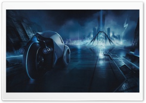 Tron City Ultra HD Wallpaper for 4K UHD Widescreen desktop, tablet & smartphone