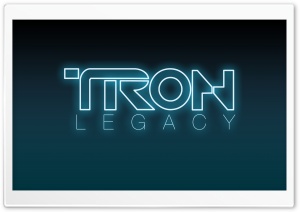 Tron Legacy Logo Ultra HD Wallpaper for 4K UHD Widescreen desktop, tablet & smartphone