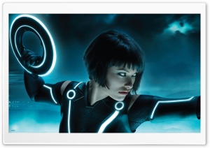 Tron Legacy, Olivia Wilde As Quorra Ultra HD Wallpaper for 4K UHD Widescreen desktop, tablet & smartphone