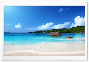 Tropical Beach Sunshine Ultra HD Wallpaper for 4K UHD Widescreen desktop, tablet & smartphone