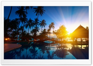Tropical Island HDR Ultra HD Wallpaper for 4K UHD Widescreen desktop, tablet & smartphone