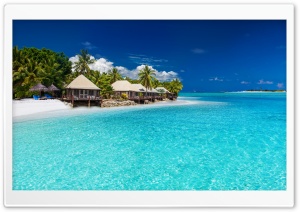 Tropical Landscape Little Paradise Ultra HD Wallpaper for 4K UHD Widescreen desktop, tablet & smartphone