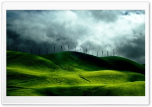 Turbines For Clean Energy Ultra HD Wallpaper for 4K UHD Widescreen desktop, tablet & smartphone