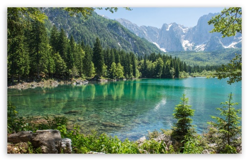 Turquoise Lake UltraHD Wallpaper for HD 16:9 ; Widescreen 16:10 5:3 ; Fullscreen 3:2 ;