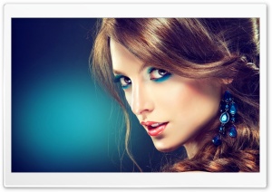 Turquoise Makeup Ultra HD Wallpaper for 4K UHD Widescreen desktop, tablet & smartphone
