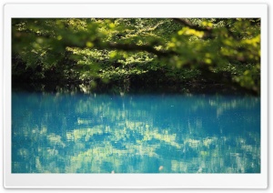Turquoise Volcanic Lake 4K UHD Wallpaper for Widescreen and UltraWide Desktop, UltraHD TV, Smartphone, Tablet