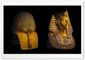 Tutankhamun Mask Ultra HD Wallpaper for 4K UHD Widescreen desktop, tablet & smartphone