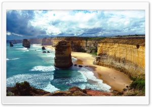 Twelve Apostles, Australia Ultra HD Wallpaper for 4K UHD Widescreen desktop, tablet & smartphone