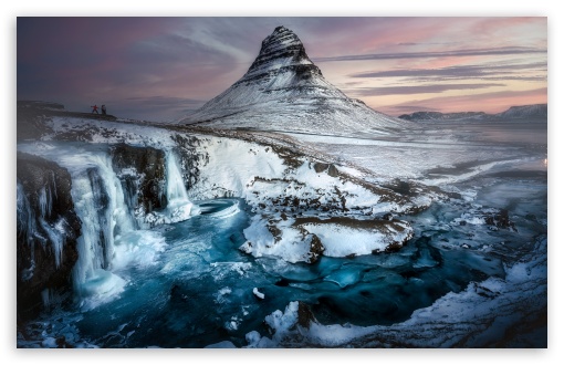 Twilight Serenity, An Icy Embrace at the Mountain's Foot UltraHD Wallpaper for UHD 16:9 ; HD 16:9 ; UltraWide 21:9 24:10 32:9 32:10 ; Widescreen 16:10 5:3 ; Fullscreen 4:3 5:4 3:2 ; Tablet 1:1 ; Mobile 9:16 9:19.5 9:20 9:21 9:22 10:16 2:3 3:5 3:4 ; Dual 16:10 5:3 16:9 4:3 5:4 3:2 ;