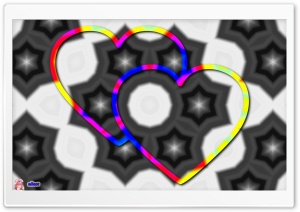 Two Hearts Together 4K UHD Wallpaper for Widescreen and UltraWide Desktop, UltraHD TV, Smartphone, Tablet