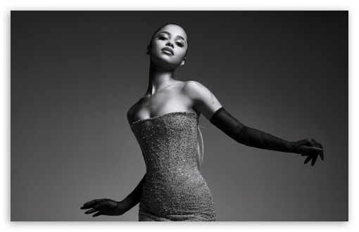 Tyla Photoshoot Black and White UltraHD Wallpaper for UHD 16:9 ; HD 16:9 ; UltraWide 21:9 24:10 ; Widescreen 16:10 5:3 ; Fullscreen 4:3 5:4 3:2 ; Tablet 1:1 ; Mobile 9:16 9:19.5 9:20 10:16 2:3 3:5 3:4 ;