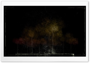 Typography Forest Ultra HD Wallpaper for 4K UHD Widescreen desktop, tablet & smartphone