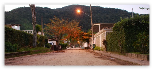 Ubatuba street UltraHD Wallpaper for UltraWide 21:9 ;