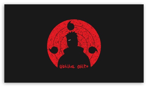 Obito Uchiha - Red Sharingan Background Wallpaper Download