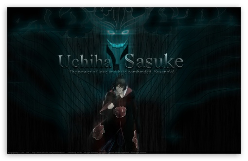 Uchiha Sasuke - The Power Of Love UltraHD Wallpaper for Widescreen 16:10 WHXGA WQXGA WUXGA WXGA ;