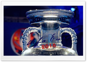 UEFA EURO 2016 Trophy Ultra HD Wallpaper for 4K UHD Widescreen desktop, tablet & smartphone