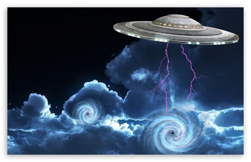 Ufo sighting UltraHD Wallpaper for Widescreen 16:10 5:3 ;