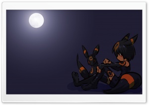Umbreon Pokemon Dark Ultra HD Wallpaper for 4K UHD Widescreen desktop, tablet & smartphone