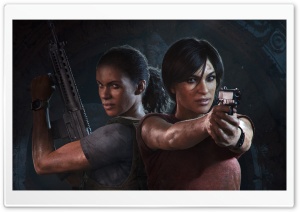 Uncharted The Lost Legacy Chloe and Nadine Ultra HD Wallpaper for 4K UHD Widescreen desktop, tablet & smartphone