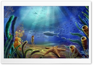 Under Water Ultra HD Wallpaper for 4K UHD Widescreen desktop, tablet & smartphone