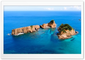 Uninhabited Island 4K UHD Wallpaper for Widescreen and UltraWide Desktop, UltraHD TV, Smartphone, Tablet