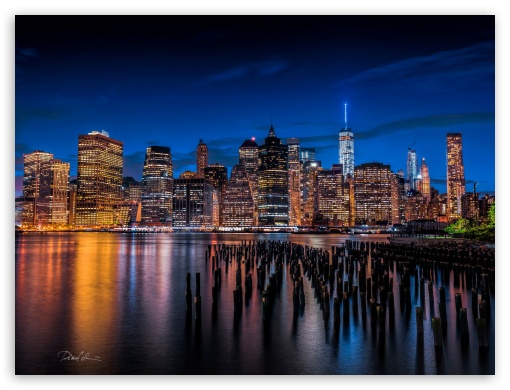 United States City New York UltraHD Wallpaper for Fullscreen 4:3 ;