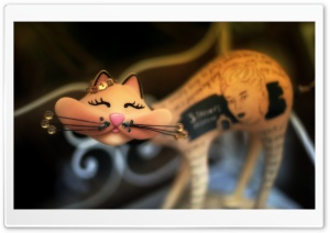 Urban Cat Art Ultra HD Wallpaper for 4K UHD Widescreen desktop, tablet & smartphone