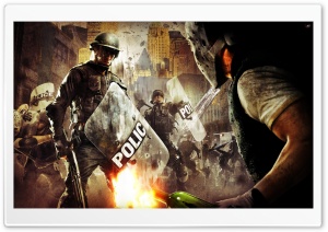 Urban Chaos Riot Response Ultra HD Wallpaper for 4K UHD Widescreen desktop, tablet & smartphone