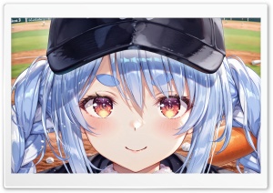 Usada Pekora - Virtual YouTuber 4K UHD Wallpaper for Widescreen and UltraWide Desktop, UltraHD TV, Smartphone, Tablet