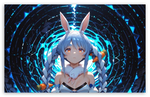 Usada Pekora - Virtual YouTuber UltraHD Wallpaper for Widescreen 16:10 ;