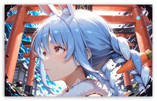 Usada Pekora - Virtual YouTuber UltraHD Wallpaper for Widescreen 16:10 ;