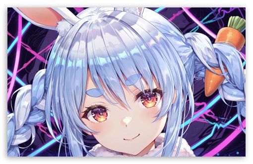 Usada Pekora Virtual YouTuber UltraHD Wallpaper for Widescreen 16:10 ;
