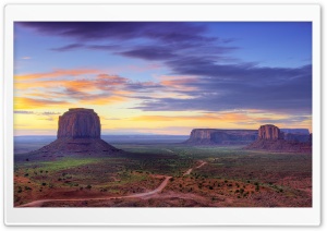 Utah Monument Valley Road Ultra HD Wallpaper for 4K UHD Widescreen desktop, tablet & smartphone