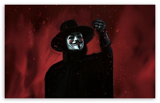 V For Vendetta 2026 UltraHD Wallpaper for UHD 16:9 ; HD 16:9 ; Widescreen 16:10 5:3 ;