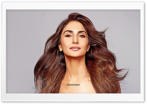 Vaani Kapoor Vector Art Bollywood Indian Actress 4K UHD Wallpaper for Widescreen and UltraWide Desktop, UltraHD TV, Smartphone, Tablet