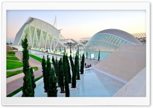 Valencia City Of Art&Science Ultra HD Wallpaper for 4K UHD Widescreen desktop, tablet & smartphone