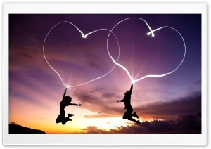 Valentines Day Hearts Ultra HD Wallpaper for 4K UHD Widescreen desktop, tablet & smartphone