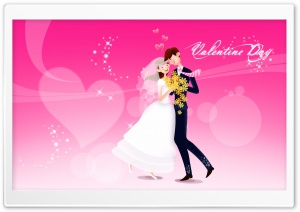 Valentine's Day Wedding Ultra HD Wallpaper for 4K UHD Widescreen desktop, tablet & smartphone
