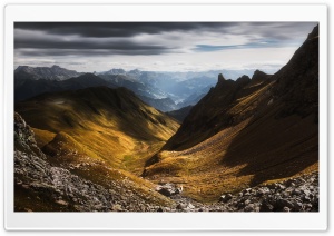 Valley, Pizol Mountain, Glarus Alps, Switzerland Ultra HD Wallpaper for 4K UHD Widescreen desktop, tablet & smartphone