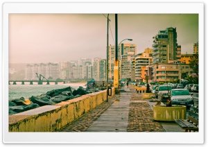 Valparaiso-Via Costera Ultra HD Wallpaper for 4K UHD Widescreen desktop, tablet & smartphone